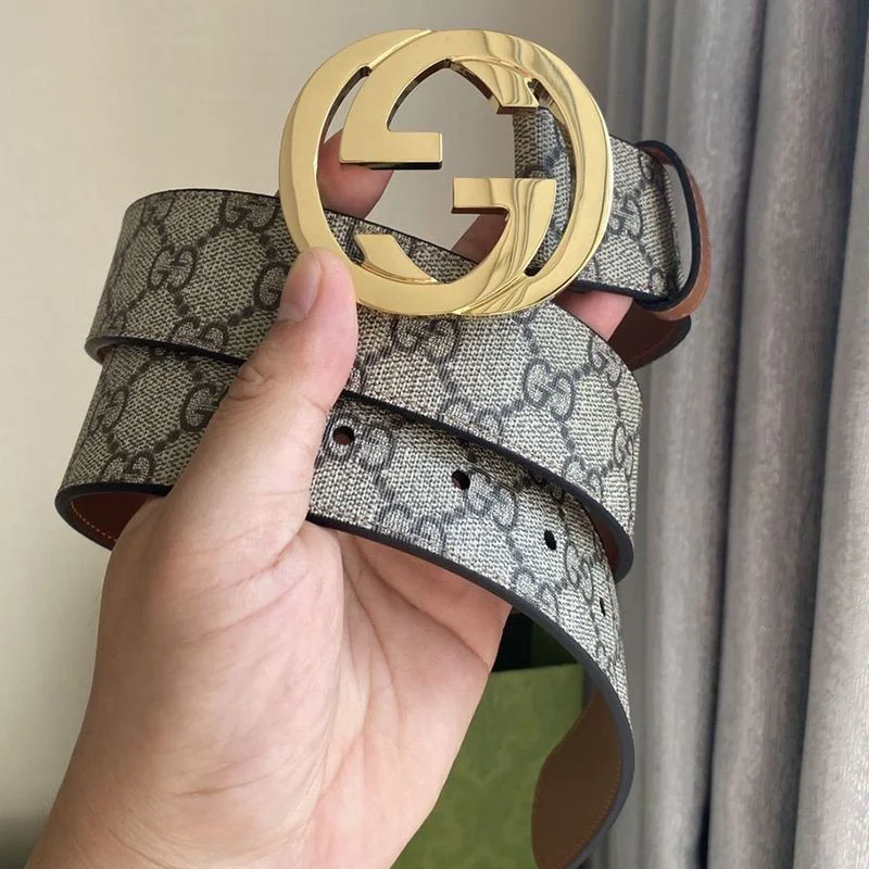 累積売上総額第１位！グッチ ベルト コピー リバーシブル GGスプリーム キャンバス 38mm guj37999