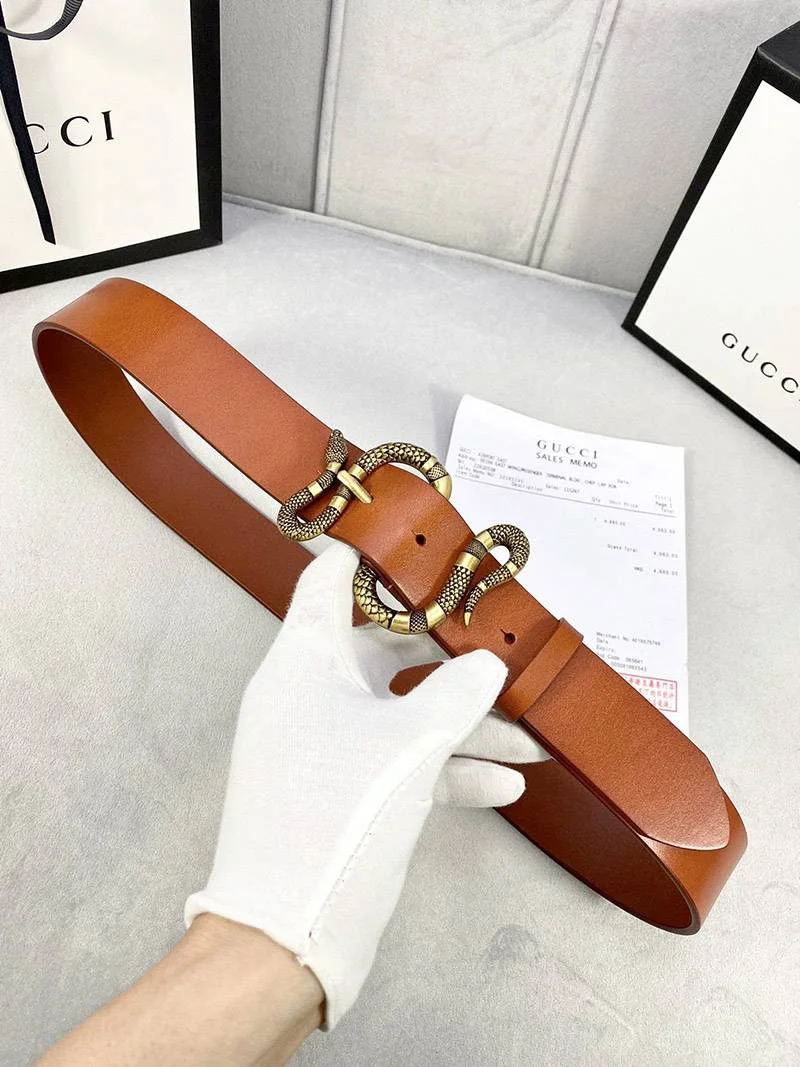 《大人気》グッチ ベルト Gスネーク偽物 4cm幅 gur22900