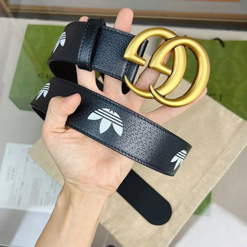 稀少 グッチ×adidas★GGマーモント ベルト コピー guw96220