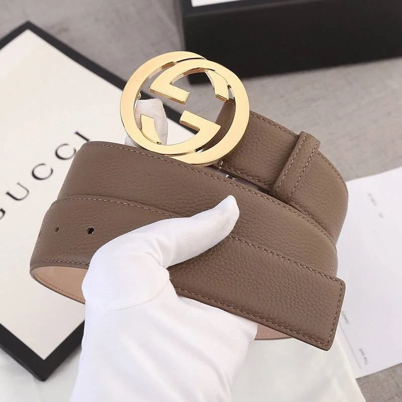 ☆超人気☆グッチ ベルト コピー ダブルGバックルインプリメ 4cm幅 gux61098