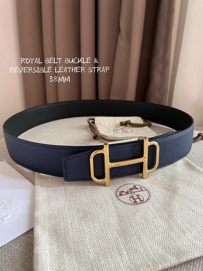 ☆超人気☆【エルメス ベルト 偽物】ロイヤル リバーシブル レザー ベルト 32 mm ero58202
