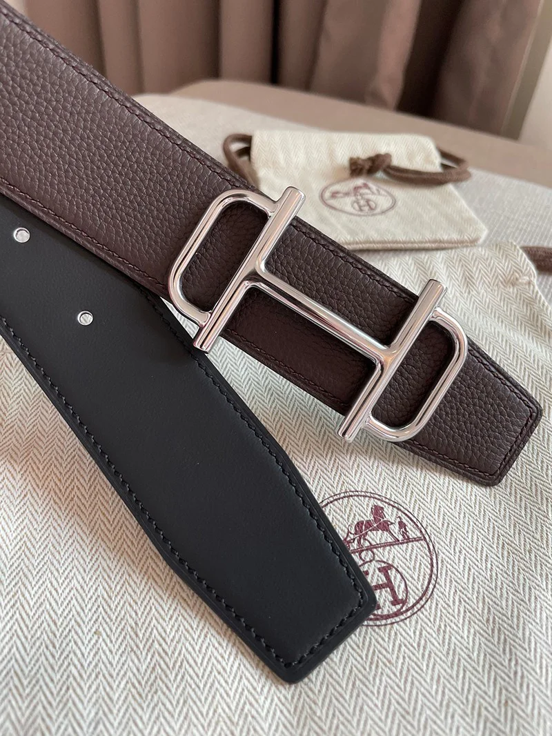 世界中で大人気♪【エルメス ベルト 偽物】ロイヤル リバーシブル レザー ベルト 32 mm erb63005