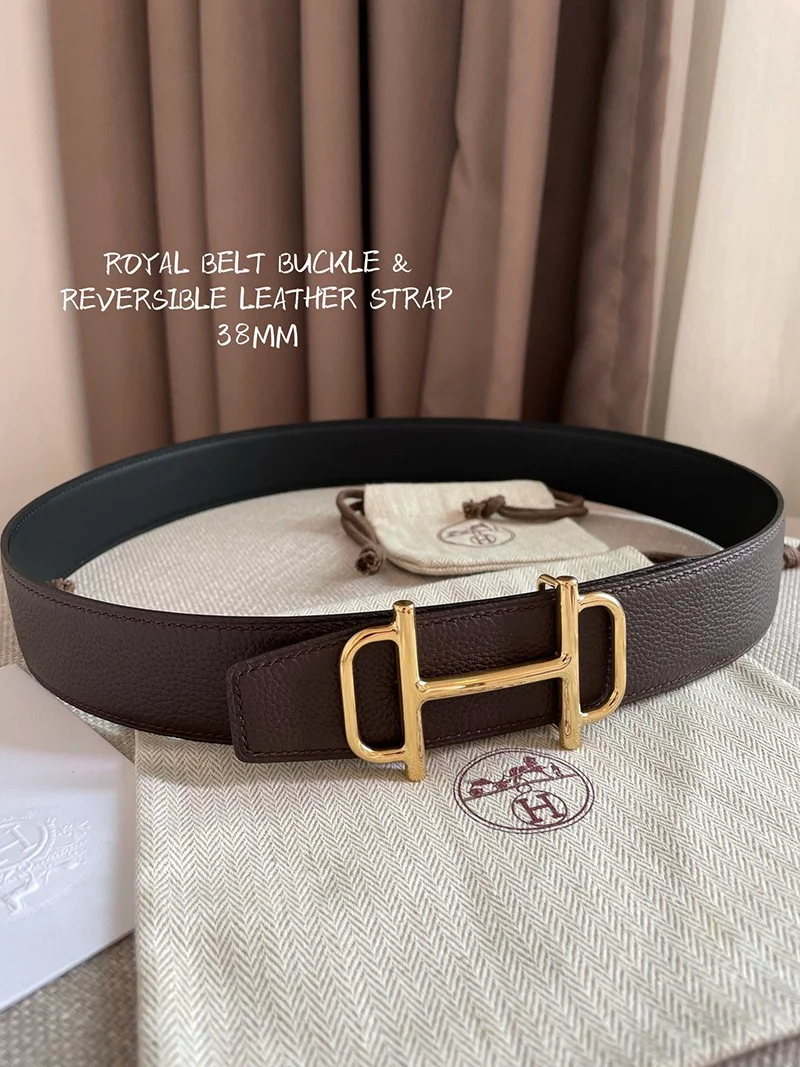 世界中で大人気♪【エルメス ベルト 偽物】ロイヤル リバーシブル レザー ベルト 32 mm erb63005