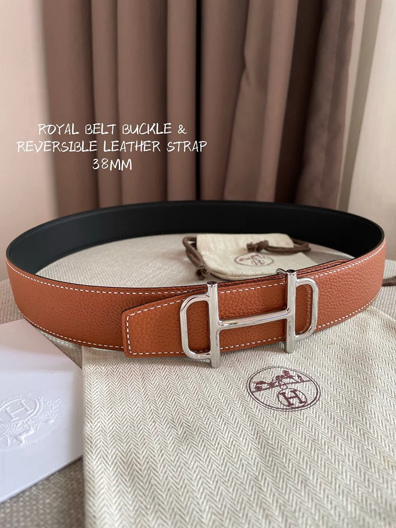 世界中で大人気♪【エルメス ベルト 偽物】ロイヤル リバーシブル レザー ベルト 32 mm erb63005