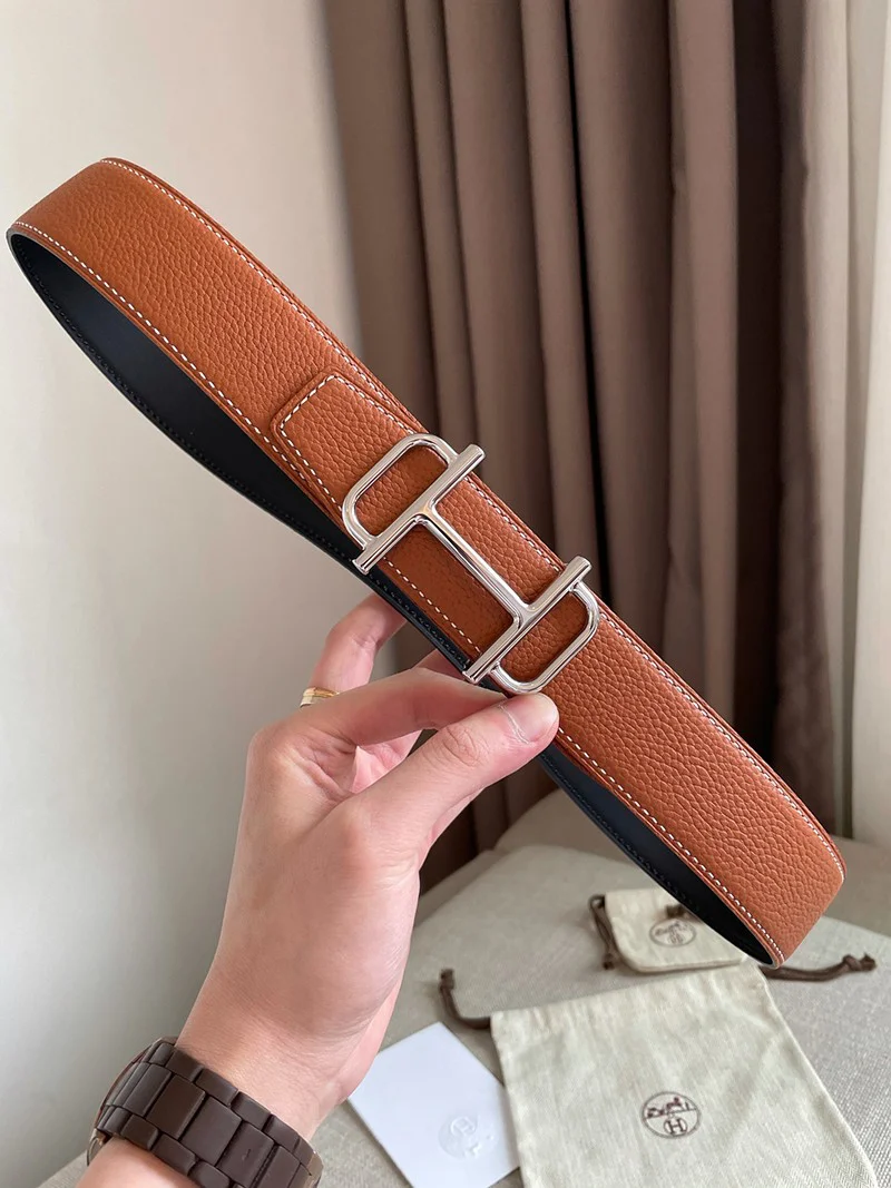 世界中で大人気♪【エルメス ベルト 偽物】ロイヤル リバーシブル レザー ベルト 32 mm erb63005