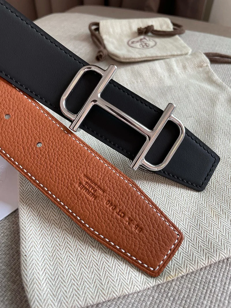 世界中で大人気♪【エルメス ベルト 偽物】ロイヤル リバーシブル レザー ベルト 32 mm erb63005