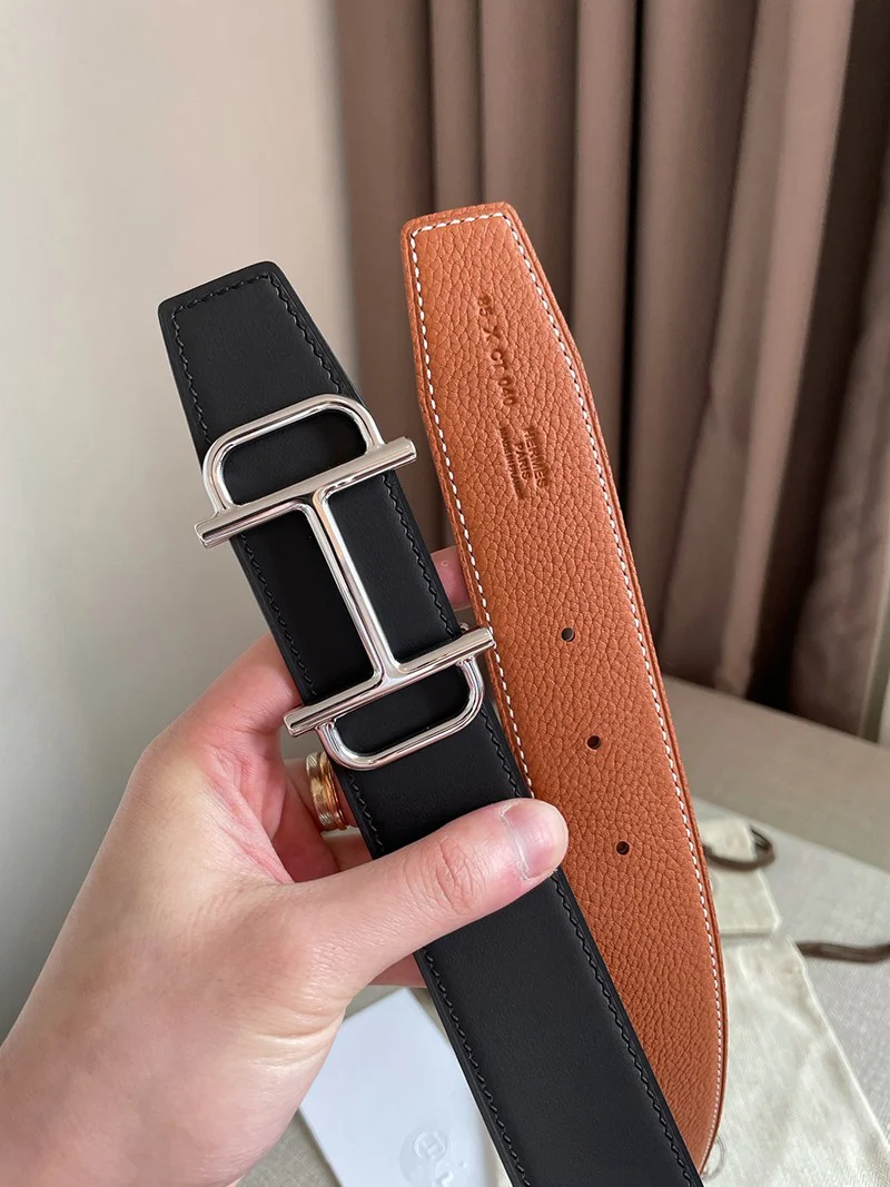 世界中で大人気♪【エルメス ベルト 偽物】ロイヤル リバーシブル レザー ベルト 32 mm erb63005