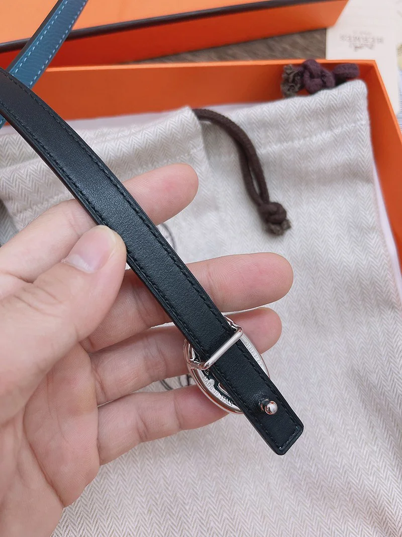 一目惚れ♪エルメス Hベルト 偽物☆レザーベルト リバーシブル シェーヌダンクル 13 mm erh82026