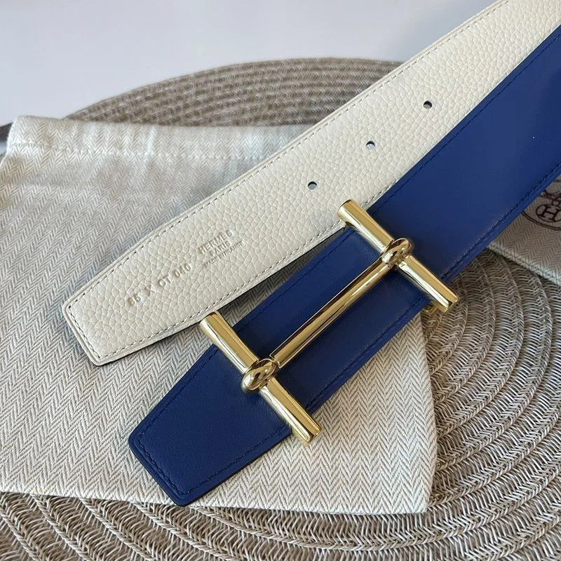 21-22AW希少★エルメス★シルバー アンクレH 38mm リバーシブルベルト 偽物 eri02489
