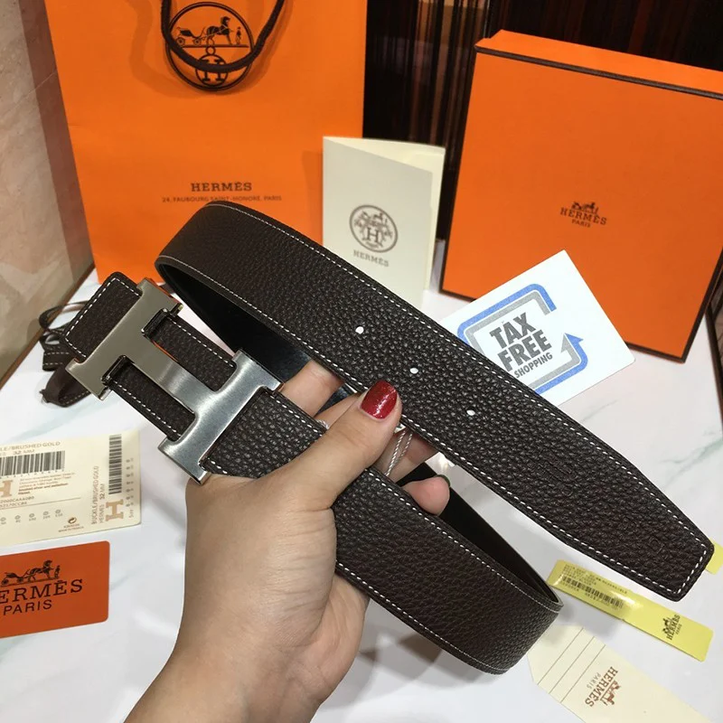 最高な材質 エルメス Hベルト 偽物 ベルトバックル H&リバーシブルベルト38 mm era91799