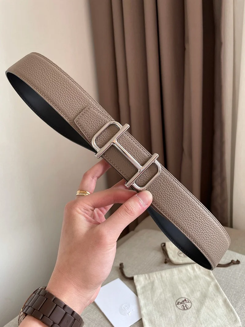 ☆超人気☆【エルメス ベルト 偽物】ロイヤル リバーシブル レザー ベルト 32 mm ero58202