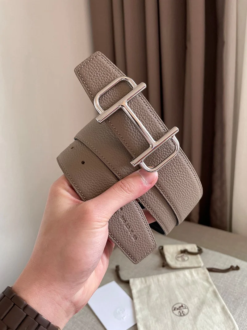 ☆超人気☆【エルメス ベルト 偽物】ロイヤル リバーシブル レザー ベルト 32 mm ero58202