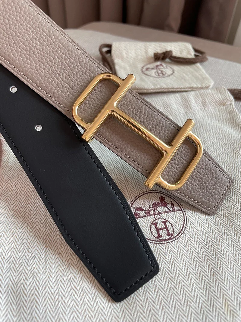 ☆超人気☆【エルメス ベルト 偽物】ロイヤル リバーシブル レザー ベルト 32 mm ero58202