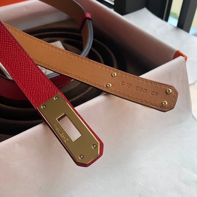 21AW新作エルメス Ceinture Kelly コピー ベルト カーフスキン 18mm erp44395