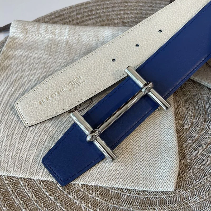 超話題!希少★エルメス★シルバー アンクレH 38mm リバーシブルベルト 偽物 err78168