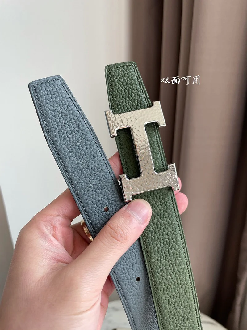 可愛いエルメス ベルト 偽物☆ベルトバックル H オ カレ リバーシブルベルト 32mm ery83554