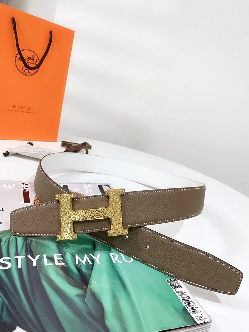 目を惹くカラーエルメス Hベルト 偽物☆ベルトバックル ミニ コンスタンス リバーシブルベルト38mm erz13300