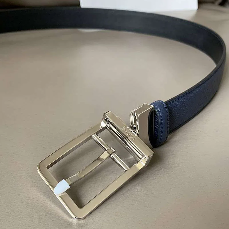 人気 高品質【ロエベ】カーフレザー アナグラムバックルリバーシブルベルト 偽物 loh34544
