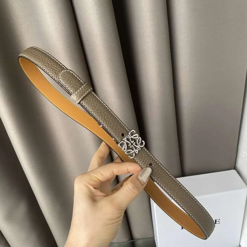 【ロエベ】カーフレザー アナグラム ベルト 偽物N級品 2.0 cm loh36947