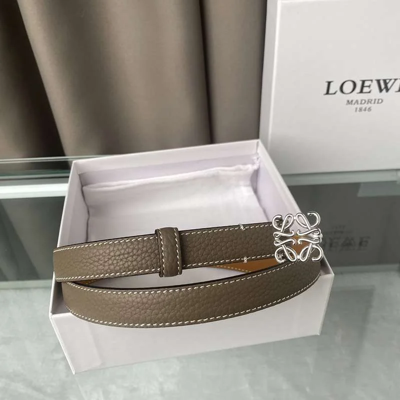 【ロエベ】カーフレザー アナグラム ベルト 偽物N級品 2.0 cm loh36947