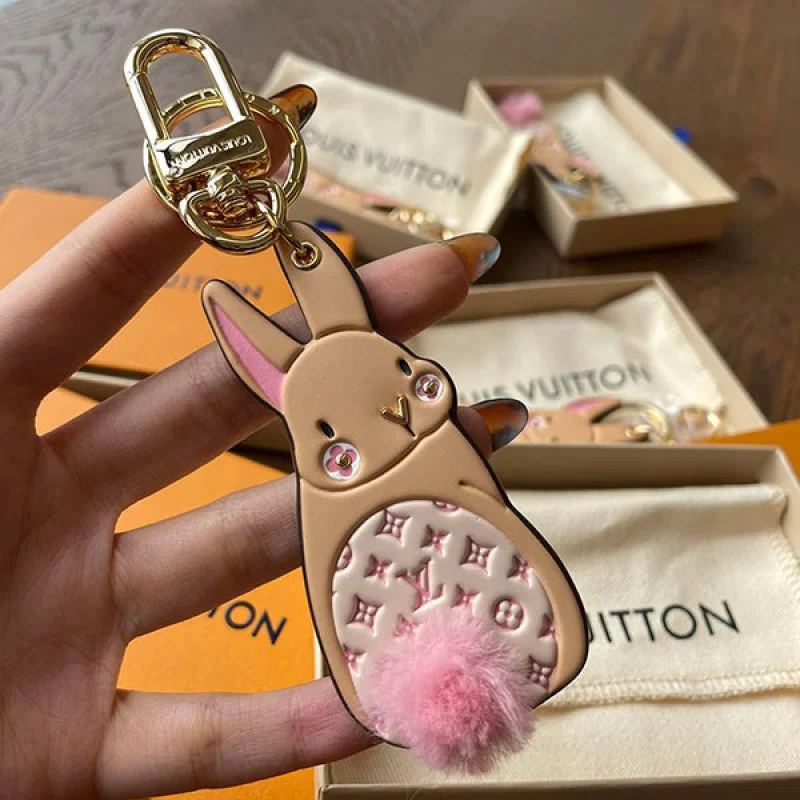 超話題!ルイヴィトン バッグチャーム兼キーホルダー ポルト コピー クレ・LV バニー M00994