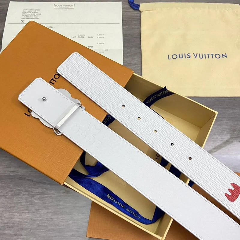 超話題!ルイヴィトン サンチュール・LVタイガー コピー 40MM リバーシブル 2色 ベルト vug28110