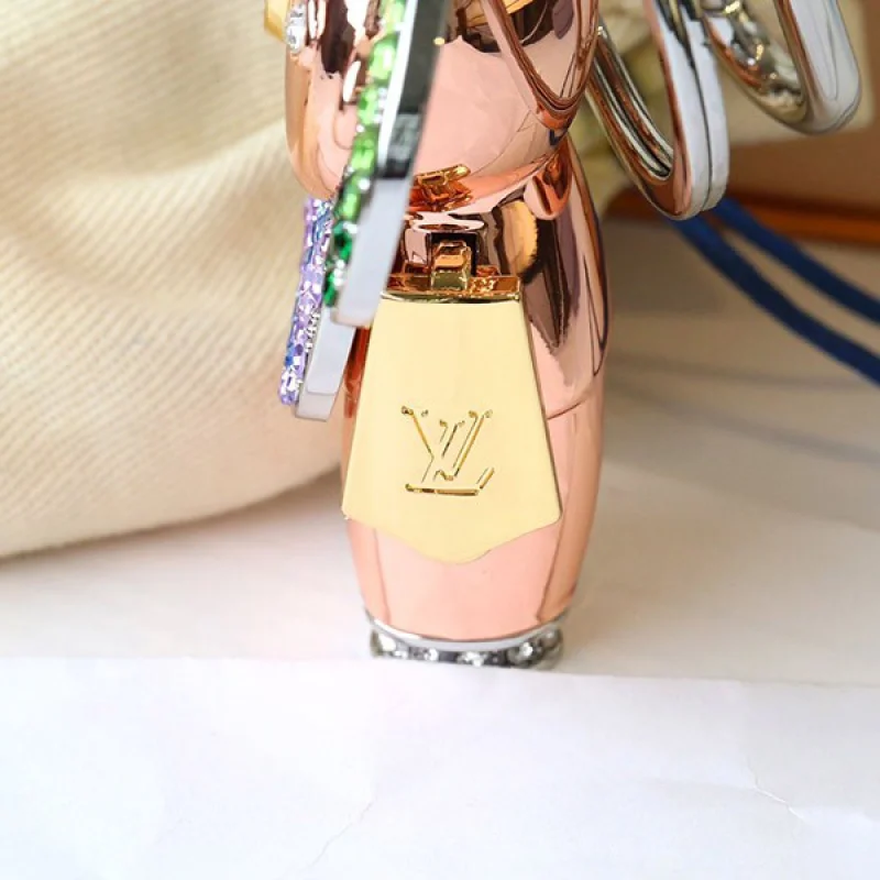 超希少！ルイヴィトン コピー ヴィヴィエンヌ レインボー キーリング バッグチャーム vuh88756