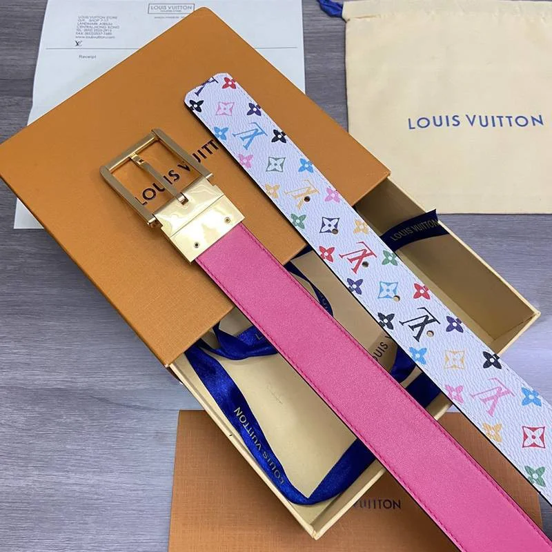 人気ブランドルイヴィトン サンチュール・ポンヌフ コピー 40MM リバーシブルベルト vuk67110