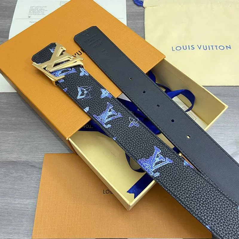 可愛いルイヴィトン 偽物 サンチュール・LVイニシャル 40MM リバーシブルベルト vul27148