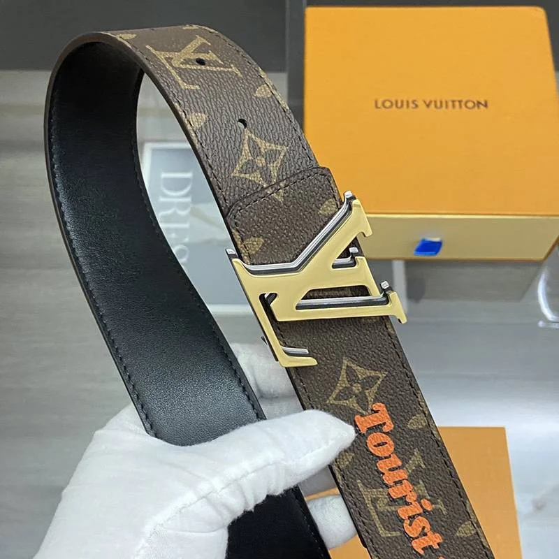セール新作ルイヴィトン ベルト コピー サンチュール・LVピラミッド 40MM リバーシブル vul53869