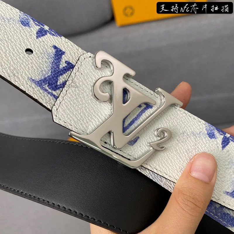NIGO x ルイヴィトン「LV2」限定コラボ♪サンチュール・LVシェイプ コピー 40MM リバーシブルベルト vuw04357