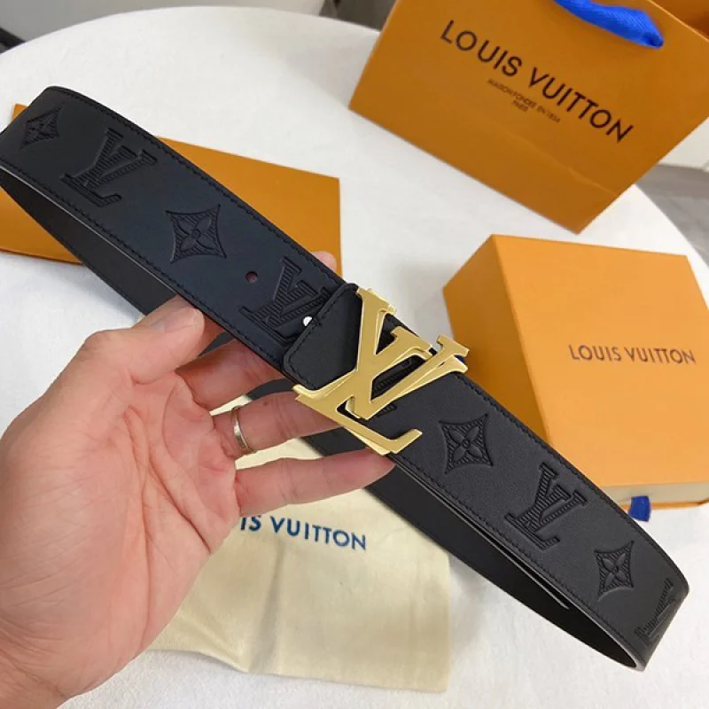 ルイヴィトン ベルト コピー サンチュール・LVシェイプ リバーシブル トリヨン vux04057