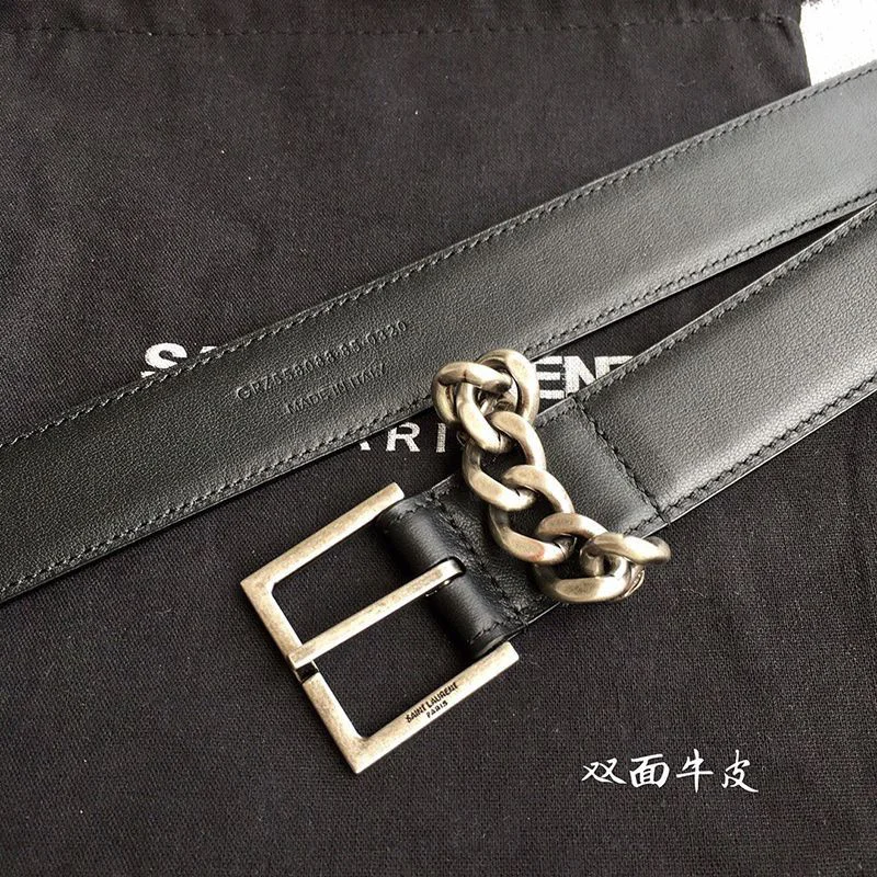 目を惹くカラー サンローラン 偽物 モノグラム ナローベルト 20/30mm 6色 Sab77588