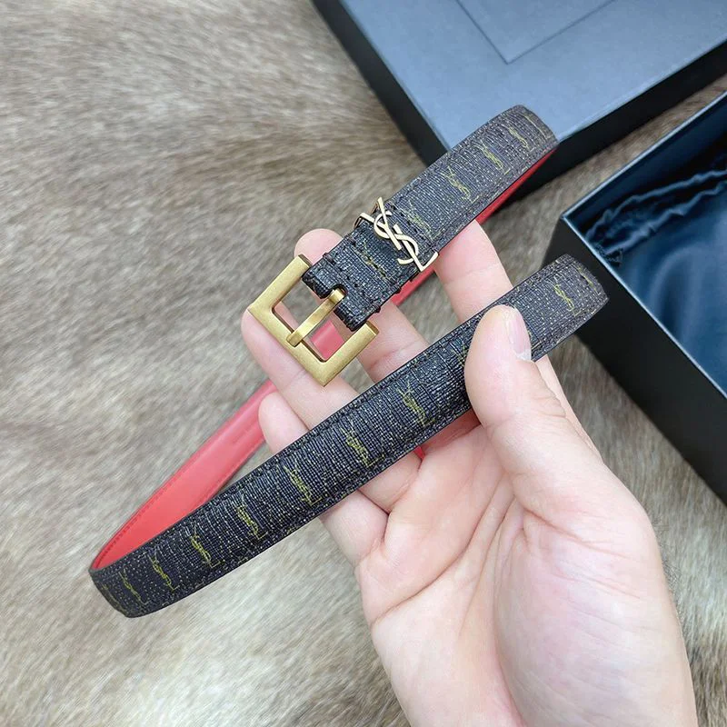 日本未入荷サンローラン コピー モノグラム ナローベルト 20mm Saq71343