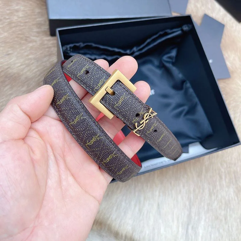 日本未入荷サンローラン コピー モノグラム ナローベルト 20mm Saq71343