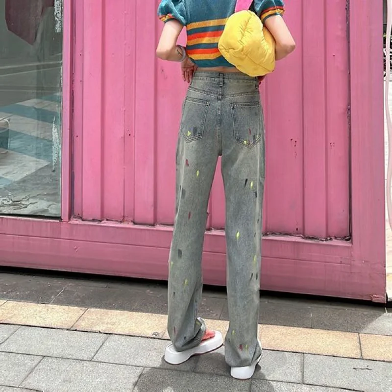 日本未入荷バレンシアガ ジーンズ デニム コピー ダメージ加工 インディゴ ロゴ baf82750