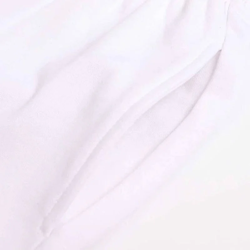 【日本未発売】バレンシアガ Political Campaign Sweat パンツ 偽物★カーリーフリース　ホワイト bai35225