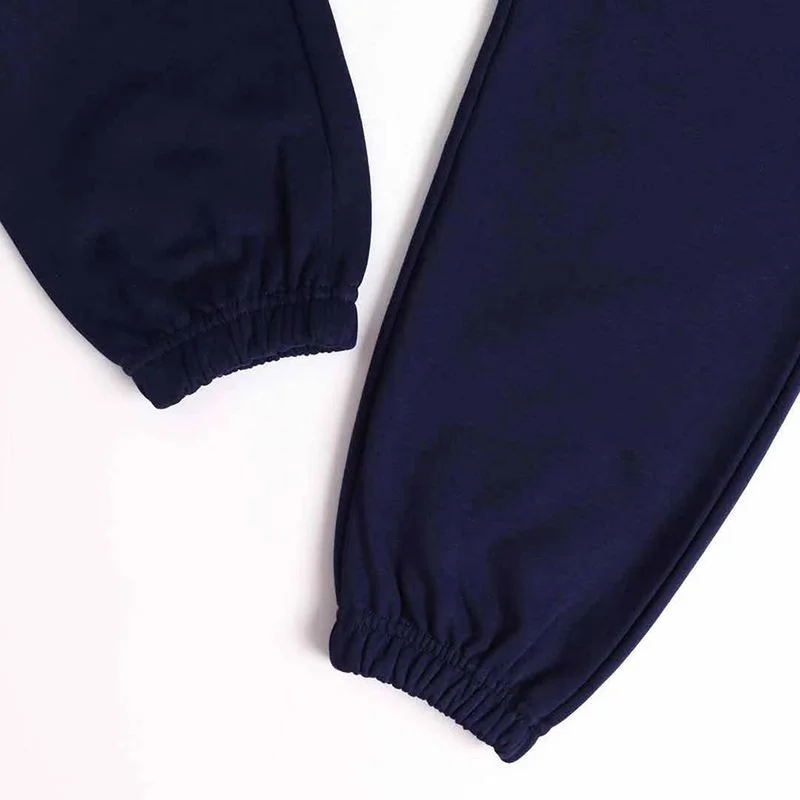送料込バレンシアガ Political Campaign Sweat パンツ コピー★カーリーフリース　ブルー bak12802