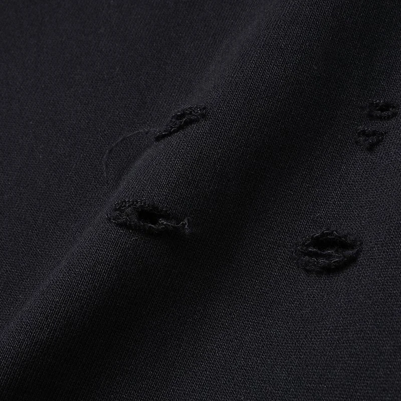 目を惹くカラーバレンシアガ コピー Political Campaign Sweat パンツ★カーリーフリース　ブラック bav26689