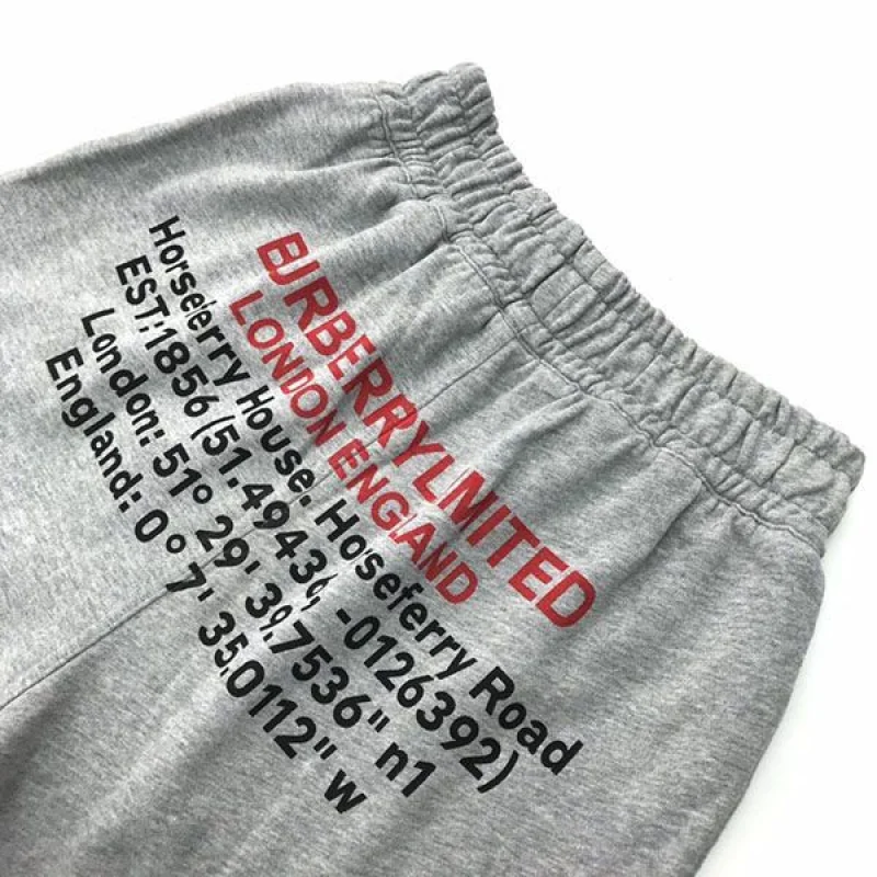 人気急上昇 バーバリー カシミヤ ジョギングパンツ モノグラム 偽物 Bam92191