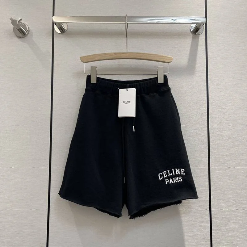 21AW新作セリーヌ PARIS ショートパンツ 偽物/ コットンフリース Cez45597