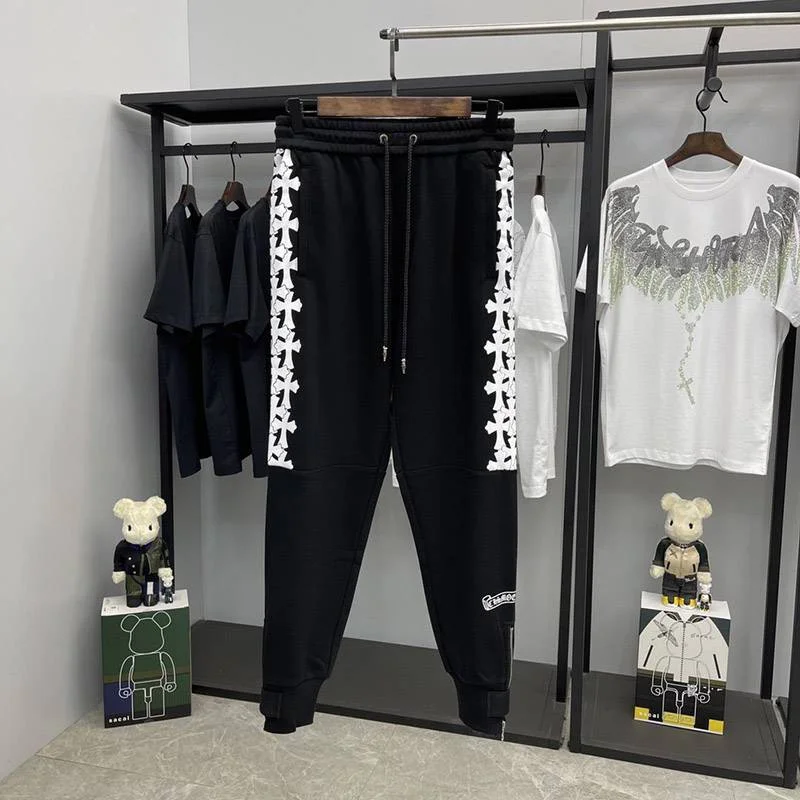 ☆超人気☆クロムハーツ【CHスウェットパンツ】◆スクロールラベル 偽物 Kua94876