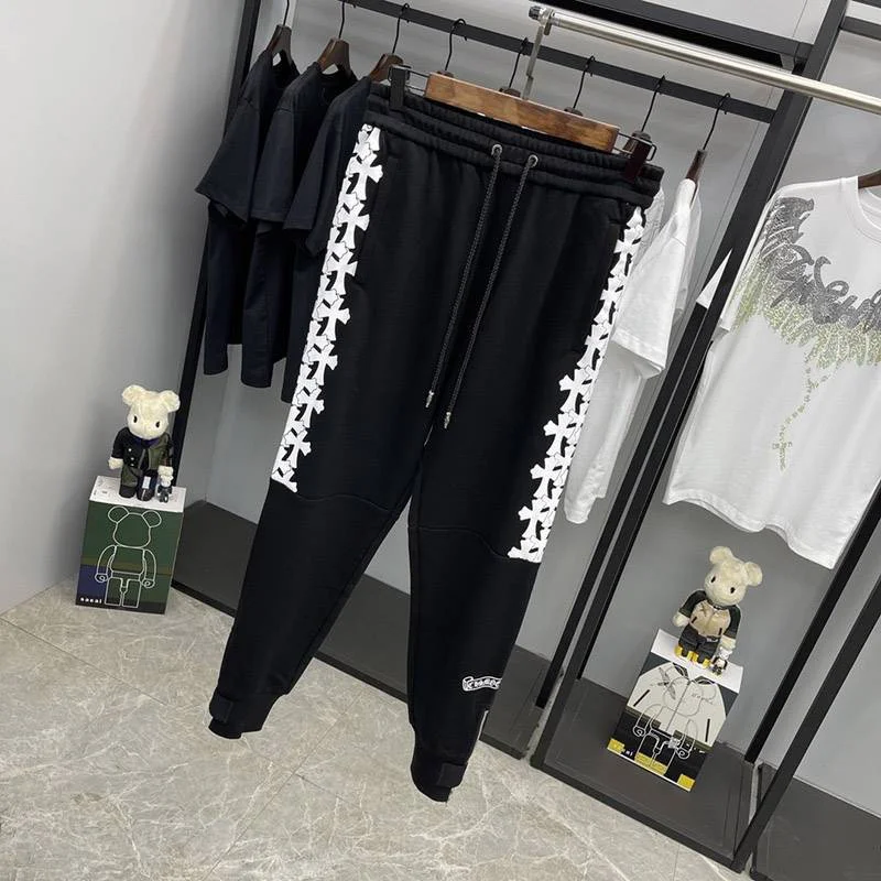 ☆超人気☆クロムハーツ【CHスウェットパンツ】◆スクロールラベル 偽物 Kua94876