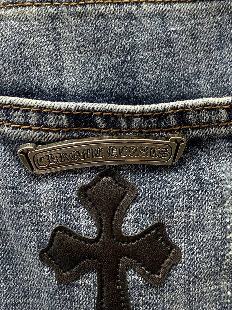 クロムハーツ x Drake Levis クロス デニムスーパーコピー Kug06406