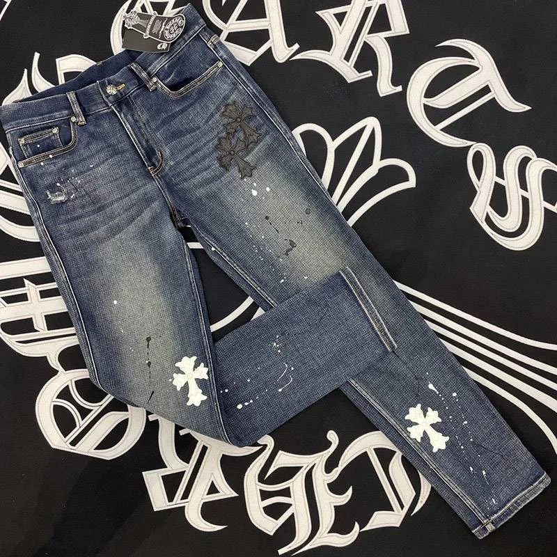 一目惚れ♪クロムハーツ x Drake Levis クロス デニムスーパーコピー【マイアミ限定】 Kug07066