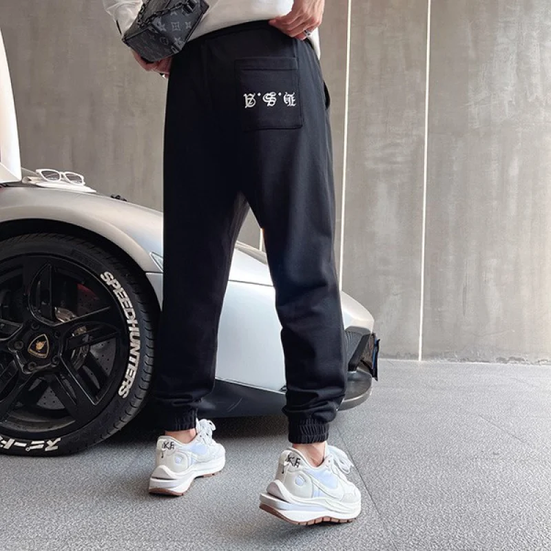 ☆超人気☆クロムハーツ 偽物 ホースシュー ロゴ スウェットパンツ Kuq59452