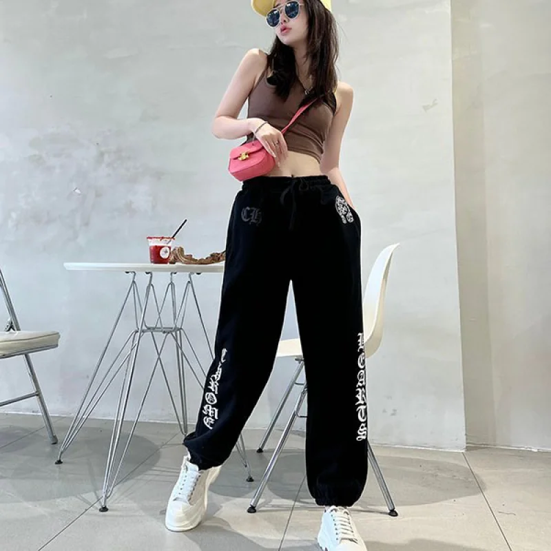 【日本未発売】クロムハーツ Logo Sweatpants スウェット 偽物 Kuz23892
