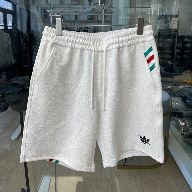 超希少!コラボ★ adidas x グッチ コピー elastic ヴィスコース ショートパンツ 700480XKCIF9791