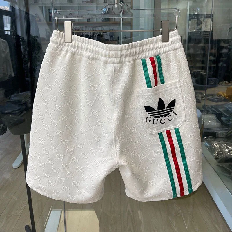 超希少!コラボ★ adidas x グッチ コピー elastic ヴィスコース ショートパンツ 700480XKCIF9791