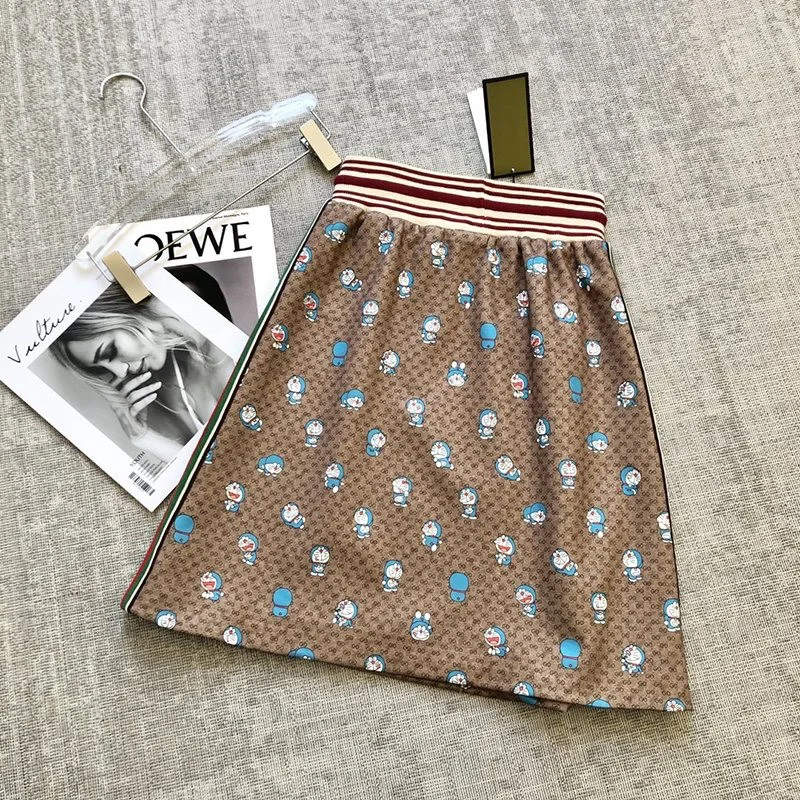 送料込 DORAEMON x グッチ テクニカルジャージー コピー スカート gud51668